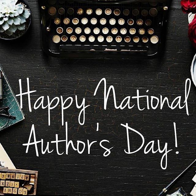 Happy National Author's Day!